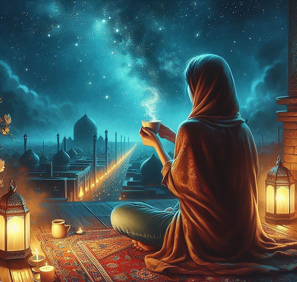 با صفا چون شب یلدای منی